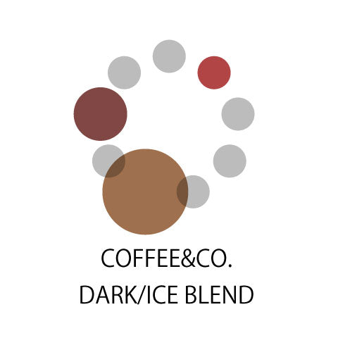 COFFEE&CO. DARK/ICE BLEND (COFFEE&CO.のオススメする深煎りホット&アイスコーヒー用ブレンド)