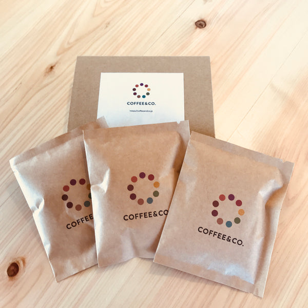 GIFT】ドリップバッグ ギフト 3個/6個セット（COFFEE&CO. BLEND）
