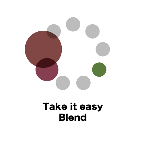 Take it easy Blend （ブラジル40：インドネシア30：コロンビア30）