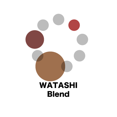 WATASHI Blend （ブラジル25：インドネシア25：コロンビア50）