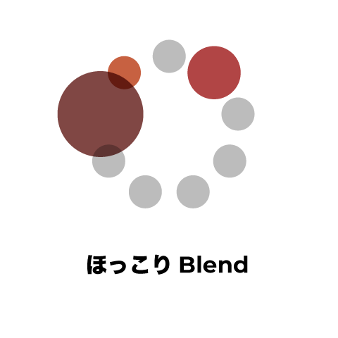 ほっこりブレンド （エチオピアNT30：ブラジル30：コロンビア40）