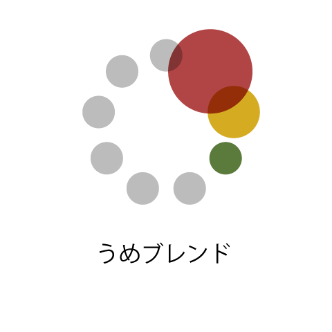 うめブレンド （タンザニア20：インドネシア30：コロンビア50）