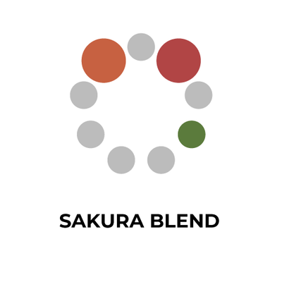 Sakura Blend (インドネシア80：コロンビア10：タンザニア10)