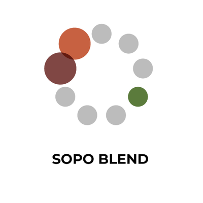 SOPO Blend （コロンビア SUP70：インドネシア マンデリン30）