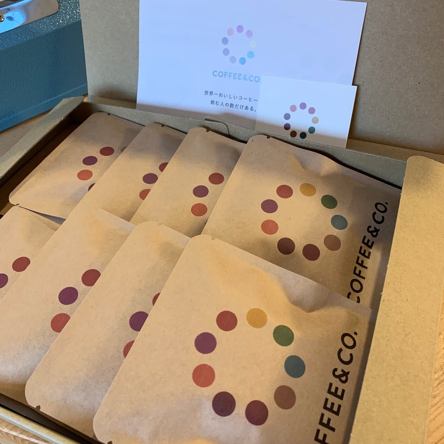 【GIFT】ドリップバッグ ギフト 10個or20個セット（COFFEE&CO. ロゴ＆お好きなコーヒー豆）