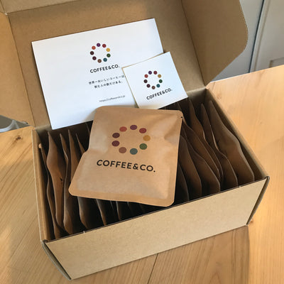 【GIFT】ドリップバッグ ギフト 10個or20個セット（COFFEE&CO. ロゴ＆お好きなコーヒー豆）